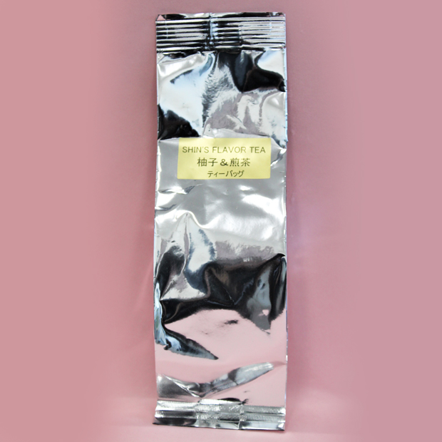 SHINS FLAVOR TEA(柚子＆煎茶ティーバッグ)詰替え用 １袋